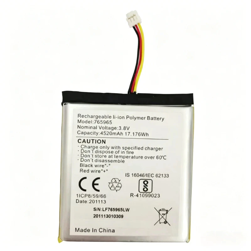 แบตเตอรี่ Li-ion Polymer 3.8V 4520mAh สำหรับ EZVIZ DS-PWA48-E-WB thumbnail 3