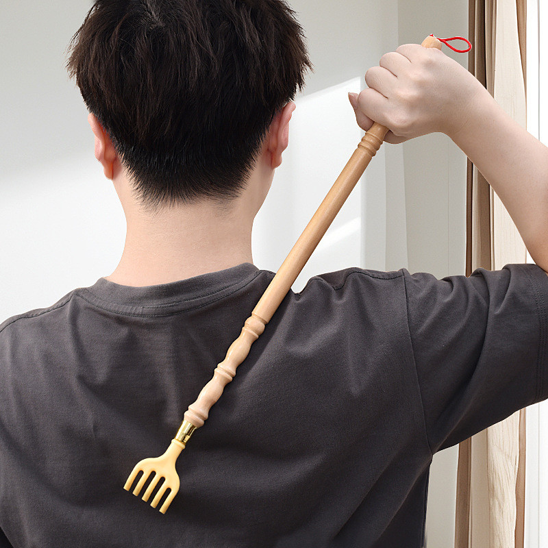 Scratch กลับ Scratch อย่าขอความช่วยเหลือในครัวเรือน Lazy Scratcher Filial Piety มือไม้ Old Man Scratch Scratch Scratch