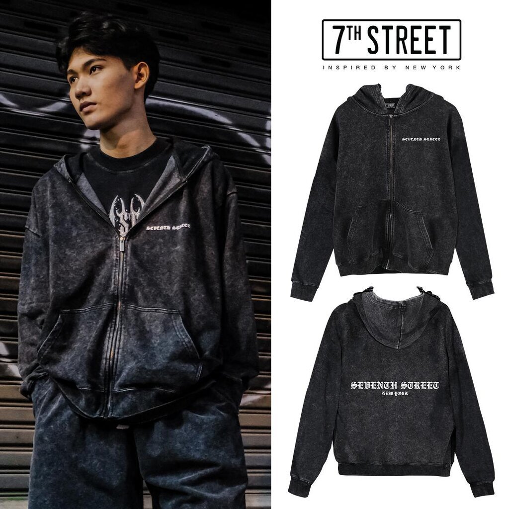 เสื้อฮู้ดแขนยาว 7ᵗʰ Street Hood Logo สวมใส่สบาย ระบายอากาศดี รุ่นHD-SWL