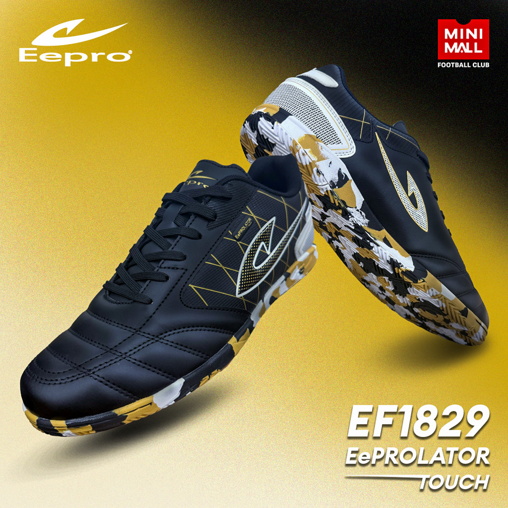 EEPro futsal shoes touch code ef1829 lightweight synthetic leather football shoes comfortable wearin