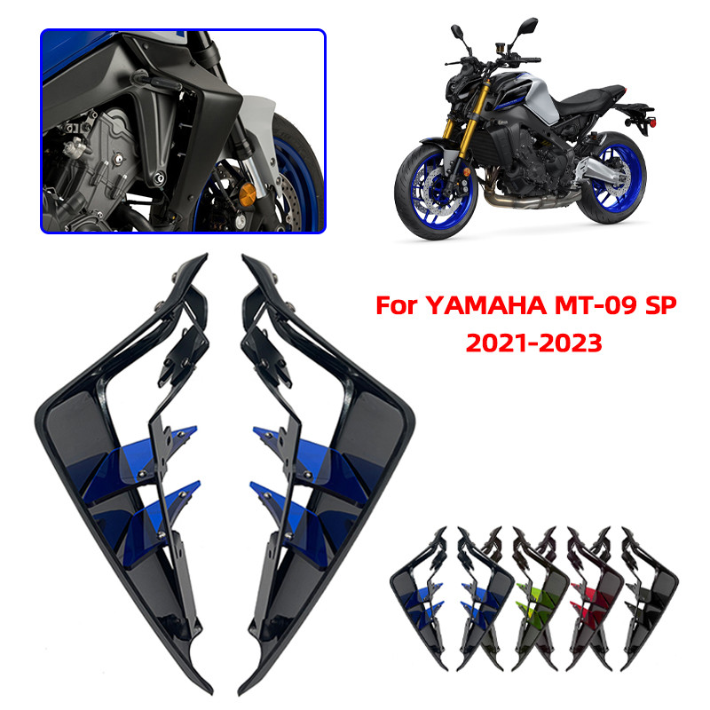 YY MT09 21-23 Motorcycle Accessories Sport Downforce Naked Side Spoilers Aerodynamic Wing Deflector 
