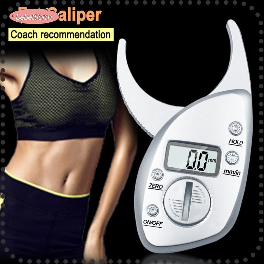 BETTKISS Body Fat Caliper ความหนา Caliper พับเครื่องวิเคราะห์การวัดเครื่องวิเคราะห์เครื่องวิเคราะห์ 