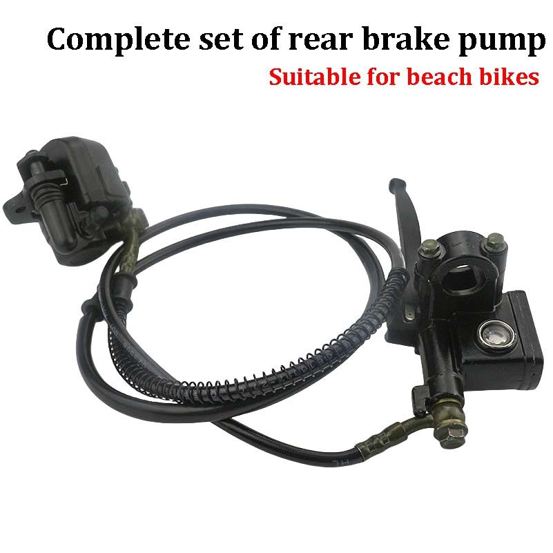 ชุดก้านเบรคหลัง ATV สําหรับ 50 70 90 110 125 150cc Quad master กระบอก caliper จีนซ้าย Hand bar grips