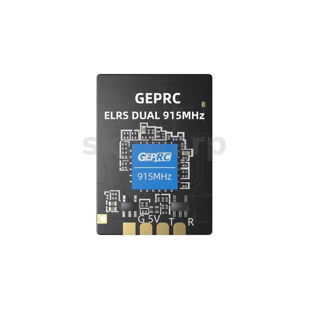 GEPRC ELRS DUAL 915M Diversity Receiver 915MHz 868MHz ในตัว WIFI ยาว T เสาอากาศรุ่นสําหรับ RC Drones