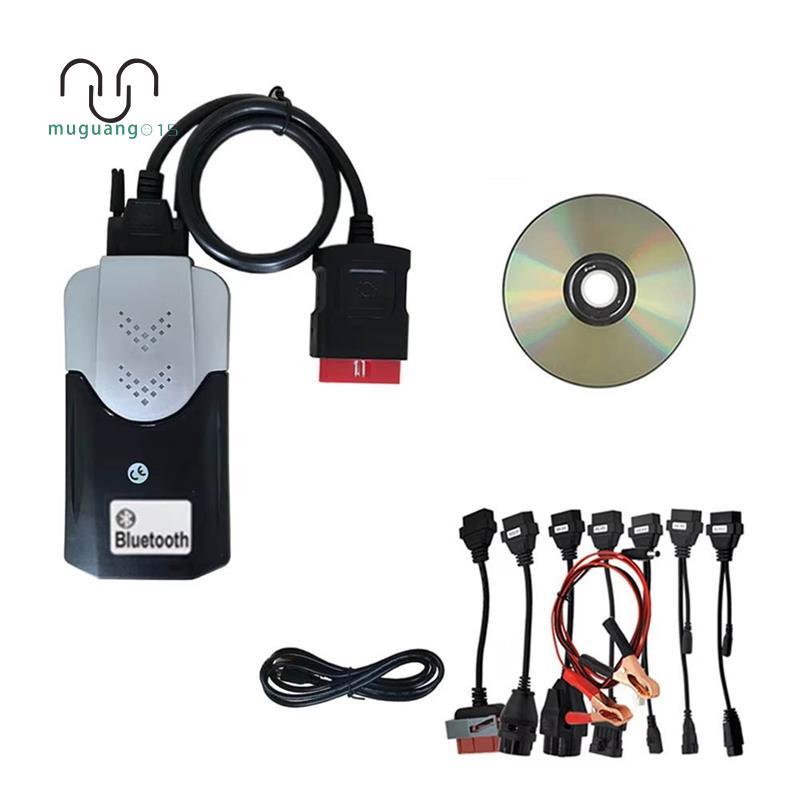 [ขาย M5]ใหม่ Vci 2021.11 Keygen บน Cd Vd พร้อม Bluetooth TNESF DELPHIS ORPDC Obd Scanner รถยนต์รถบรร