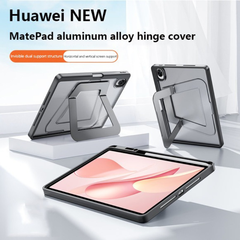 เกราะสําหรับ Samsung Galaxy Tab S11 11 นิ้ว 2025 A11 A9 Plus S8 S7 11 นิ้ว S10 S9 FE S10 Lite 10.9 เกราะป้องกันที่ทนทานพร้อมฝาครอบโลหะแบบพับได้