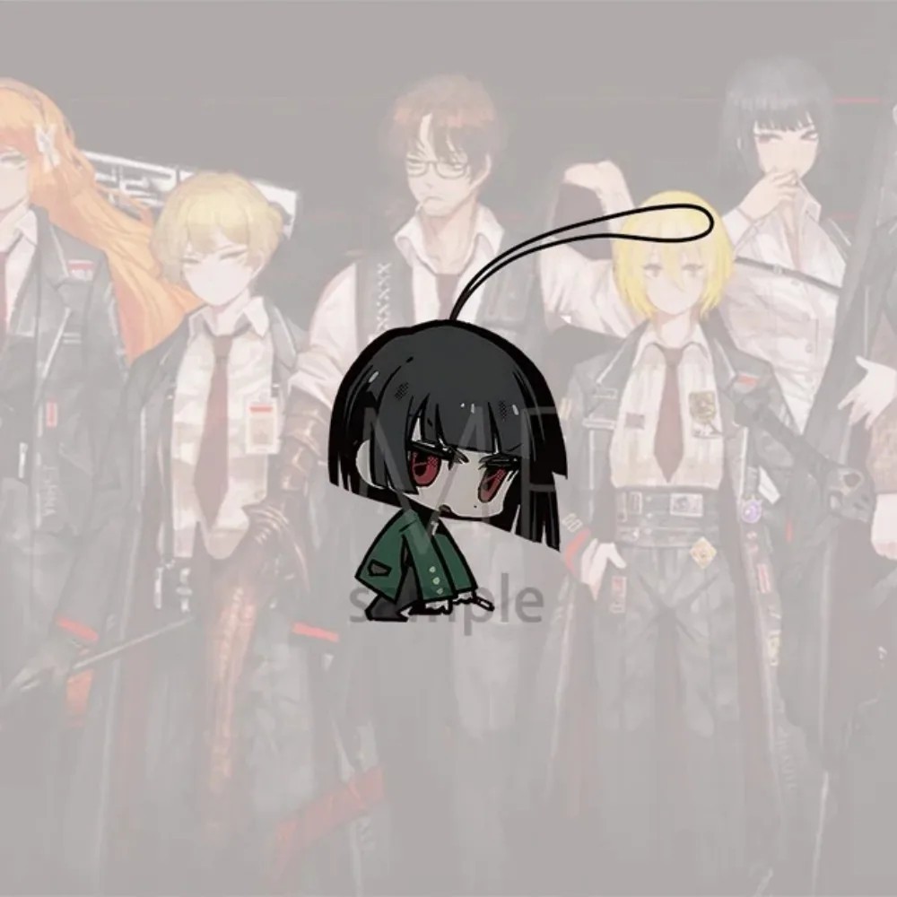 Limbus Company พวงกุญแจไมก้าใส อะนิเมะเกม Ryoshu Faust Don Quixote กระเป๋านักเรียนตกแต่งพัดลมของขวัญ