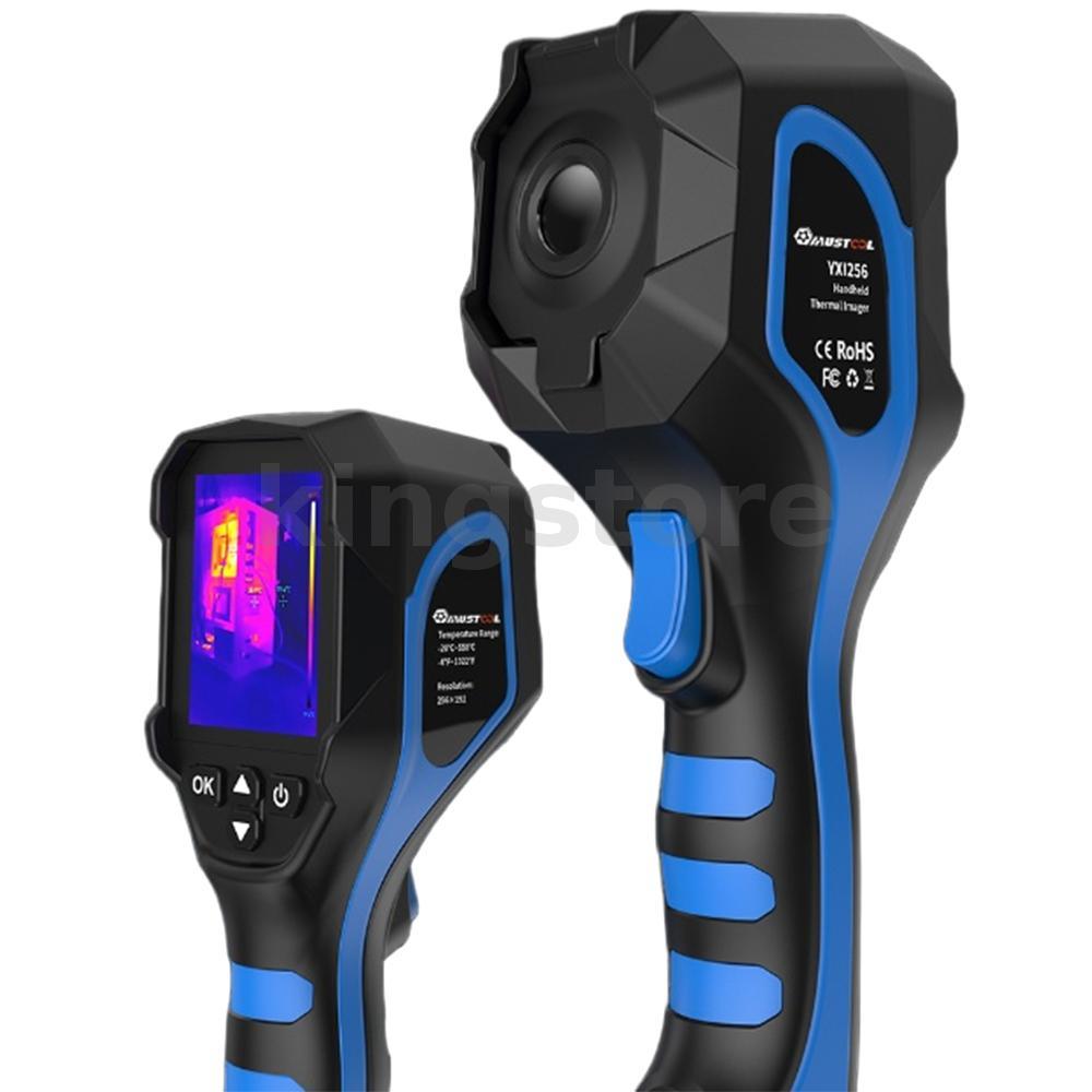 ของแท้MUSTOOL YXI256 Thermal Imager 256x192 IR Resolution, -20℃~550℃ ช่วงอุณหภูมิ 25Hz 6 Palettes ชา