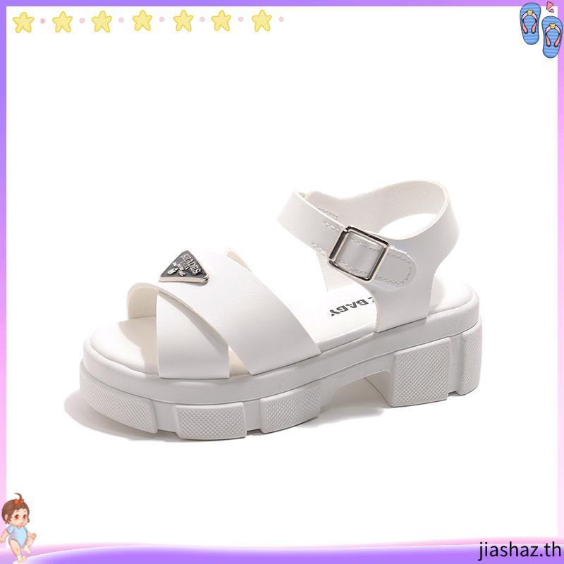รองเท้าแตะ CROSS HEELS เด็กผู้หญิง