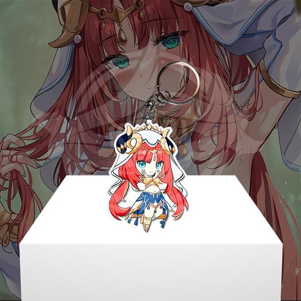 Gantungan Kunci Gantungan HP อะนิเมะเกม Genshin Impact Nilou - Ganci Akrilk - พวงกุญแจอะคริลิค - Nil