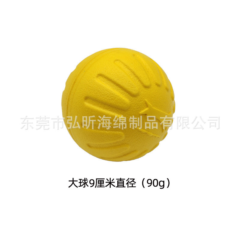 EVA Dog Chew Ball with Rope Floating Training Toy Interactive Fetch Pet Toy