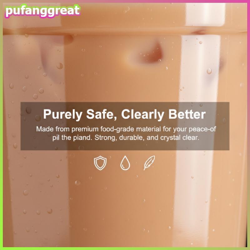 Pufanggreat 50 ชามสลัดทิ้ง 250ML 300ML 360ML 500ML พลาสติกใสชามขนมอเนกประสงค์สําหรับงานแต่งงานวันเกิ