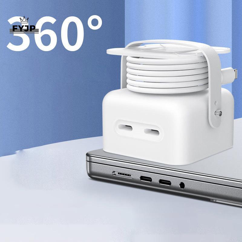 FYJP Laptopputer Charger เคสป้องกันสายเคเบิลสําหรับ Air Pro 70W 140W 30w 35w 96W Power Supply Protec