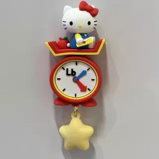 พร้อมส่ง กล่องปริศนาซีรีส์ร้านอาหารย้อนยุค Hello Kitty | การปรับแต่งของขวัญสติ๊กเกอร์ติดตู้เย็นเรืองแสงดาว