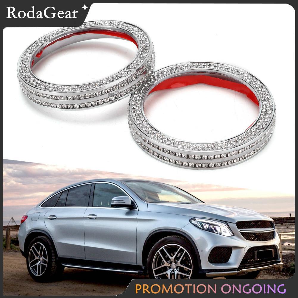 RodaGear Acouto 2pcs GLE M GLK SL GLS SLK เครื่องปรับอากาศลูกบิด T S Stylish Decor สำหรับสวิตช์ AC ภ