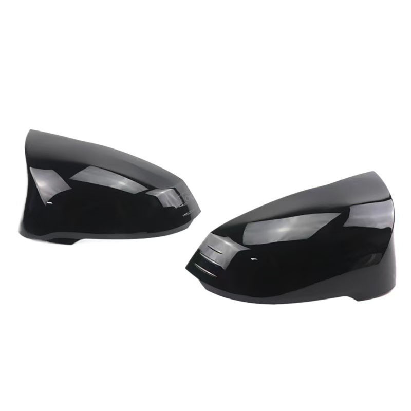 เหมาะสําหรับ BMW/X1 IX1 U11 U12 X2 IX2 U10 ฝาครอบกระจกมองหลังสีดําสดใสเปลี่ยนโรงงานพร้อมสต็อก
