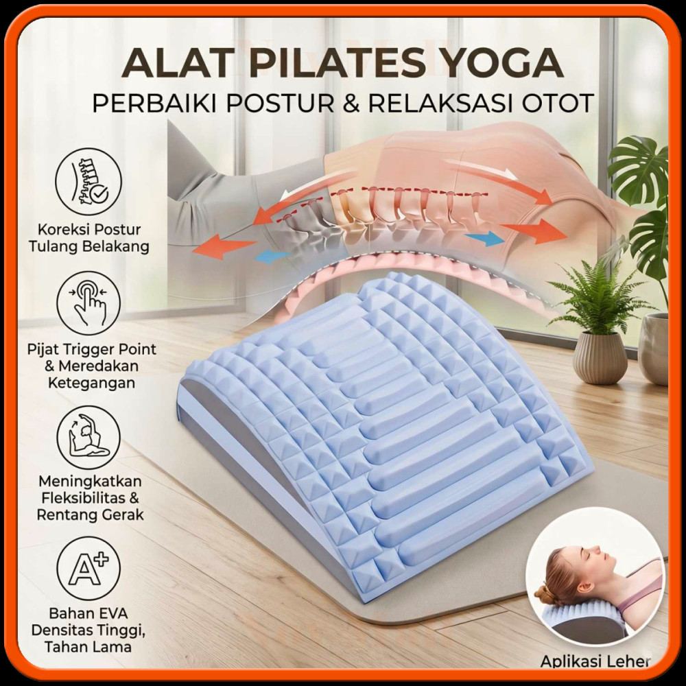 Pilates Yoga Foam เปลเอวหลัง เครื่องผ่อนคลายเอว YG400