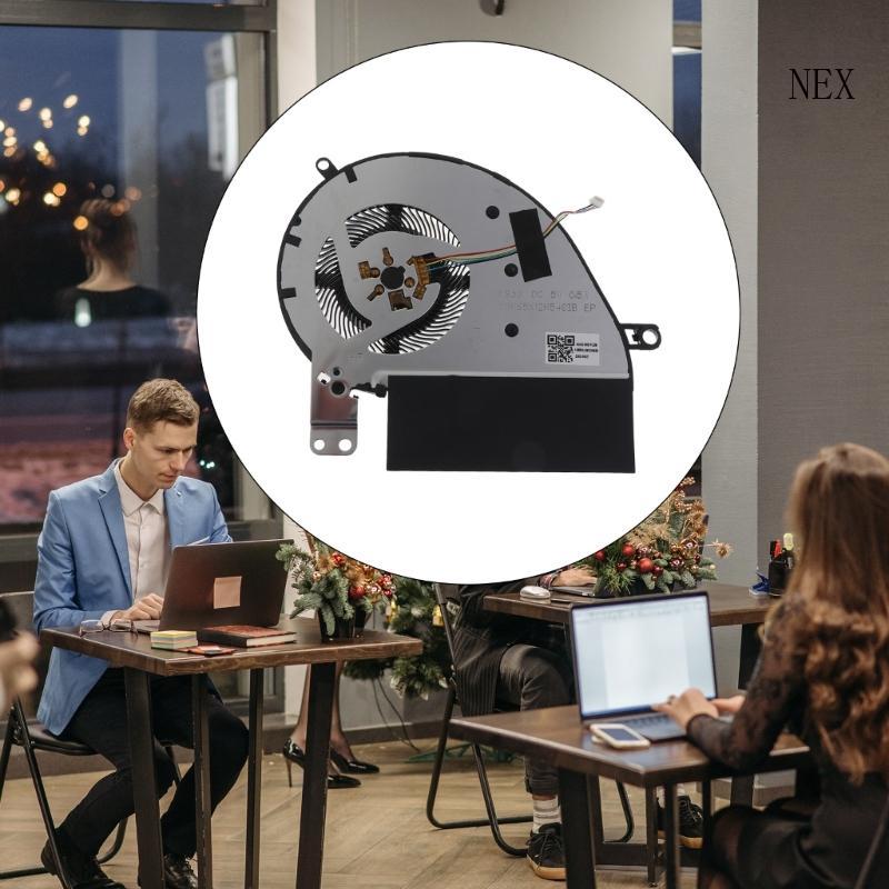NEX ความเร็ว CPU Cooler พัดลมระบายความร้อนสําหรับ Zenbook 13 UX333 UX333F UX333FN UX333FA DFS5K12115