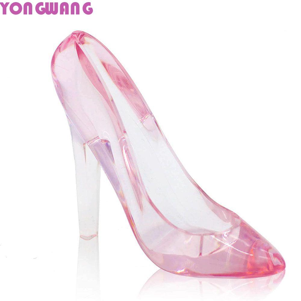YONGWANG66HR รองเท้าแตะคริสตัลสําหรับ Home Cinderella รองเท้า Store Display Home Decor