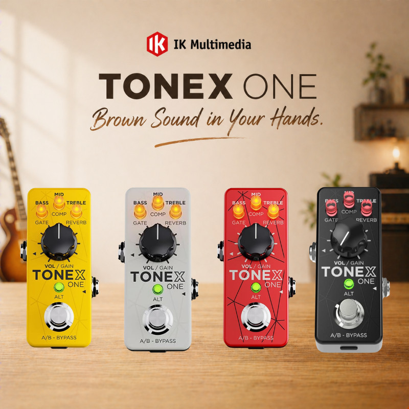 IK Multimedia TONEX ONE Compact Audio Effect Processor - Various Editions