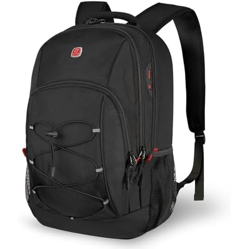 Goloni Laptop Backpack for Men Women, 17 Inch Travel Backpack with USB Charging Port, Water Resistan