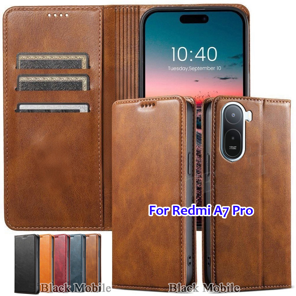 เคส ฝาพับ หนัง สำหรับ Redmi A7 A7Pro Poco C85X / C81X เคส กันกระแทก Xundu