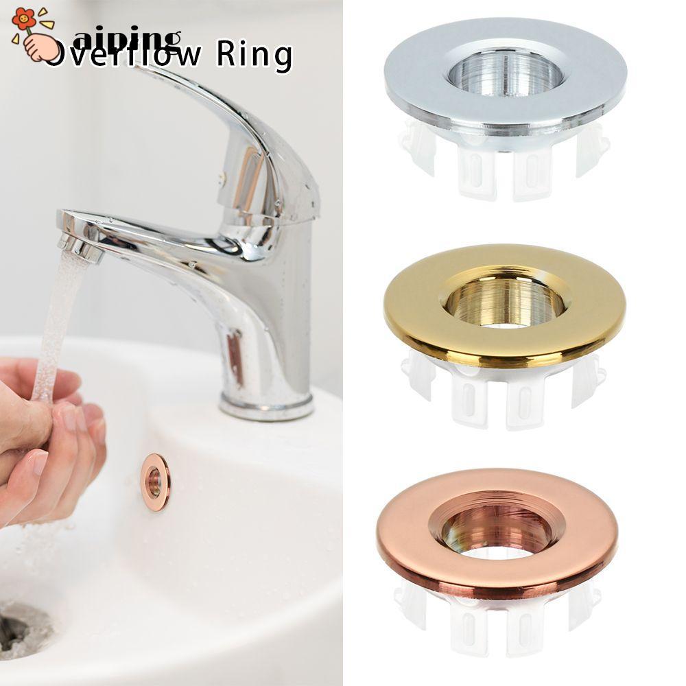 AIPING Overflow ครอบคลุมอ่างท่อระบายน้ํา Stopper ที่มีประโยชน์ Hollow Sink Hole Cover