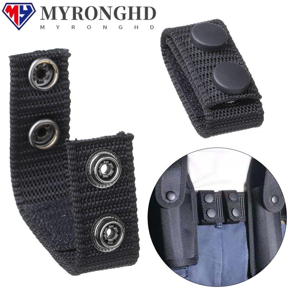 MYRONGHD 2/4 ชิ้น Duty Belt Keeper แขวนสายคล้องคอ Carabiners อุปกรณ์ EDC ทนทาน