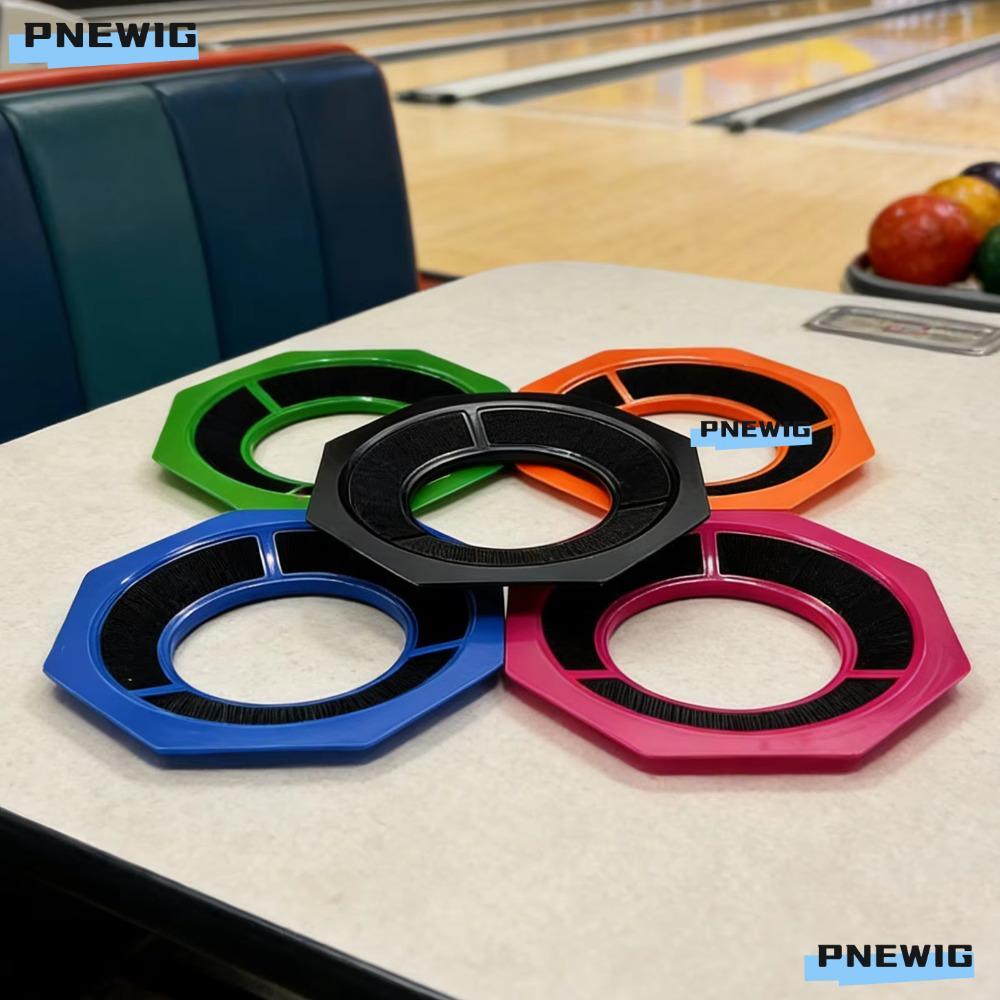 PNEWIG Bowling Ball Siding Pad Holder, หกเหลี่ยมลื่น Bowling Ball Holder, Universal 2-in-1 Reusable 