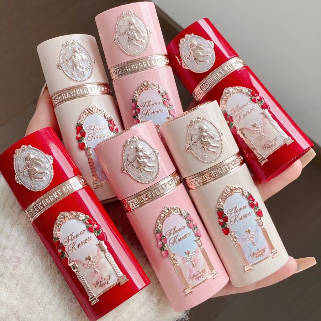 flower knows flower knows กล่อง Flower Knows Strawberry Cupid Liquid Blush Contouring