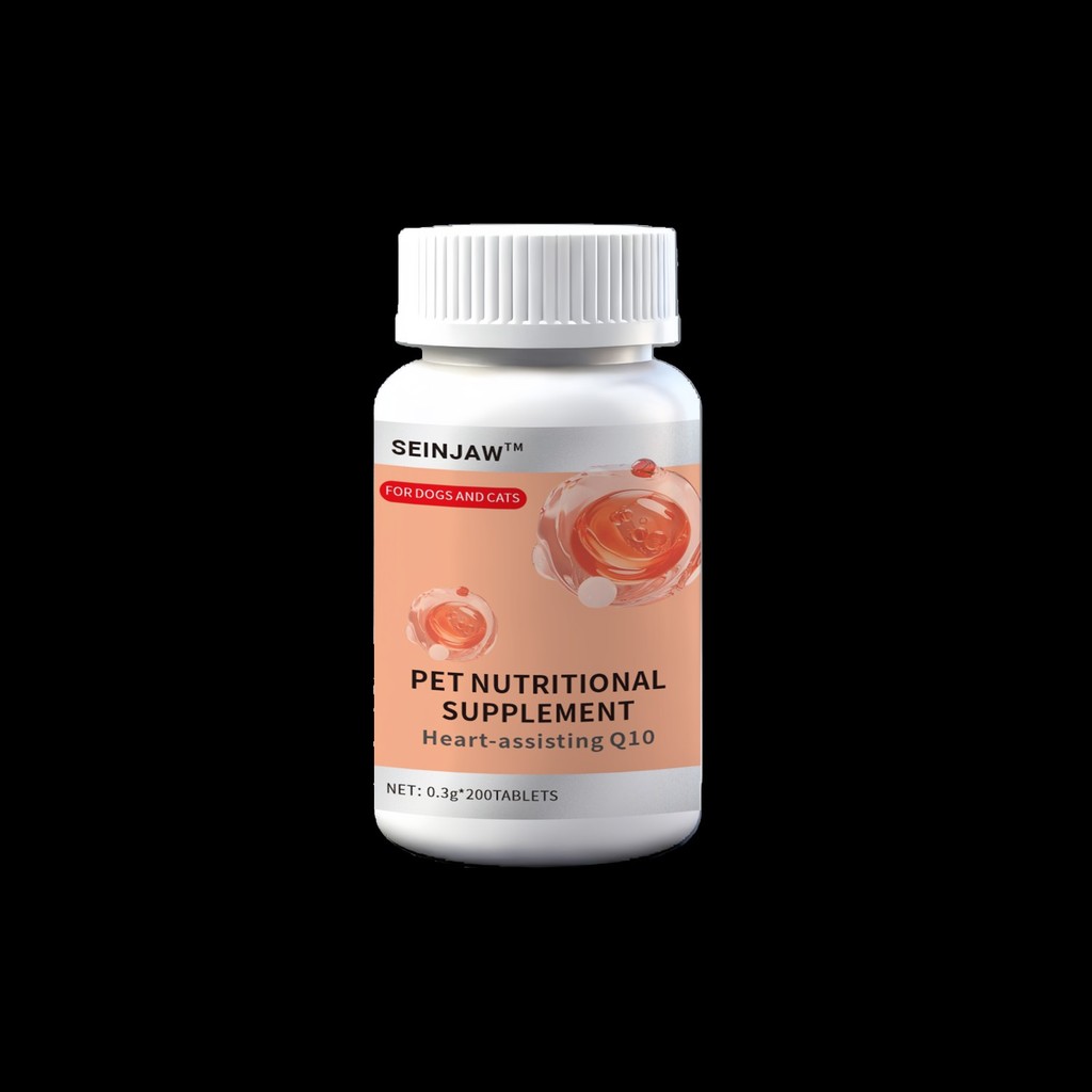 แบรนด์นําเข้าจากอังกฤษ SEINJAW Pet Coenzyme Q10 Cats Dogs Alien Pets Protect Heart Healthy Nutrition