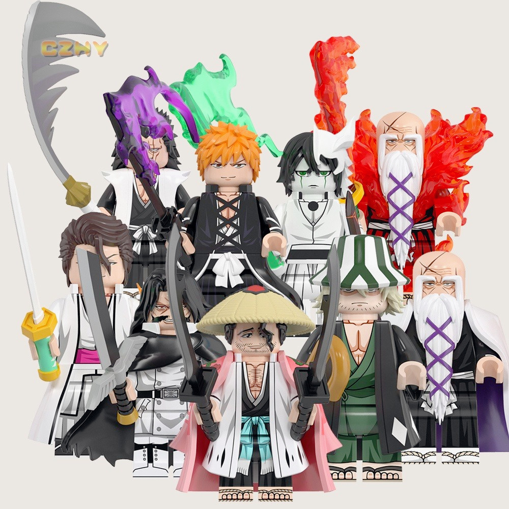 WM6164 อะนิเมะ JUMP Comics Bleach Yamamoto Zaraki Kenpachi Kurosaki Ichigo Ulquiorra Yhwach Building
