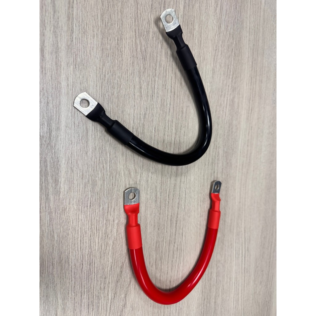 สายไฟแบตเตอรี่ 50 sq.mm. รุ่นทองแดงเต็ม ทองแดงแท้ 100% รับกระแสต่อเนื่อง ได้สูง (ความยาว 1 เมตร ขึ้นไป) ราคา ถูกที่สุด ดีลบีเคเค แกลเลอรีภาพที่ 3