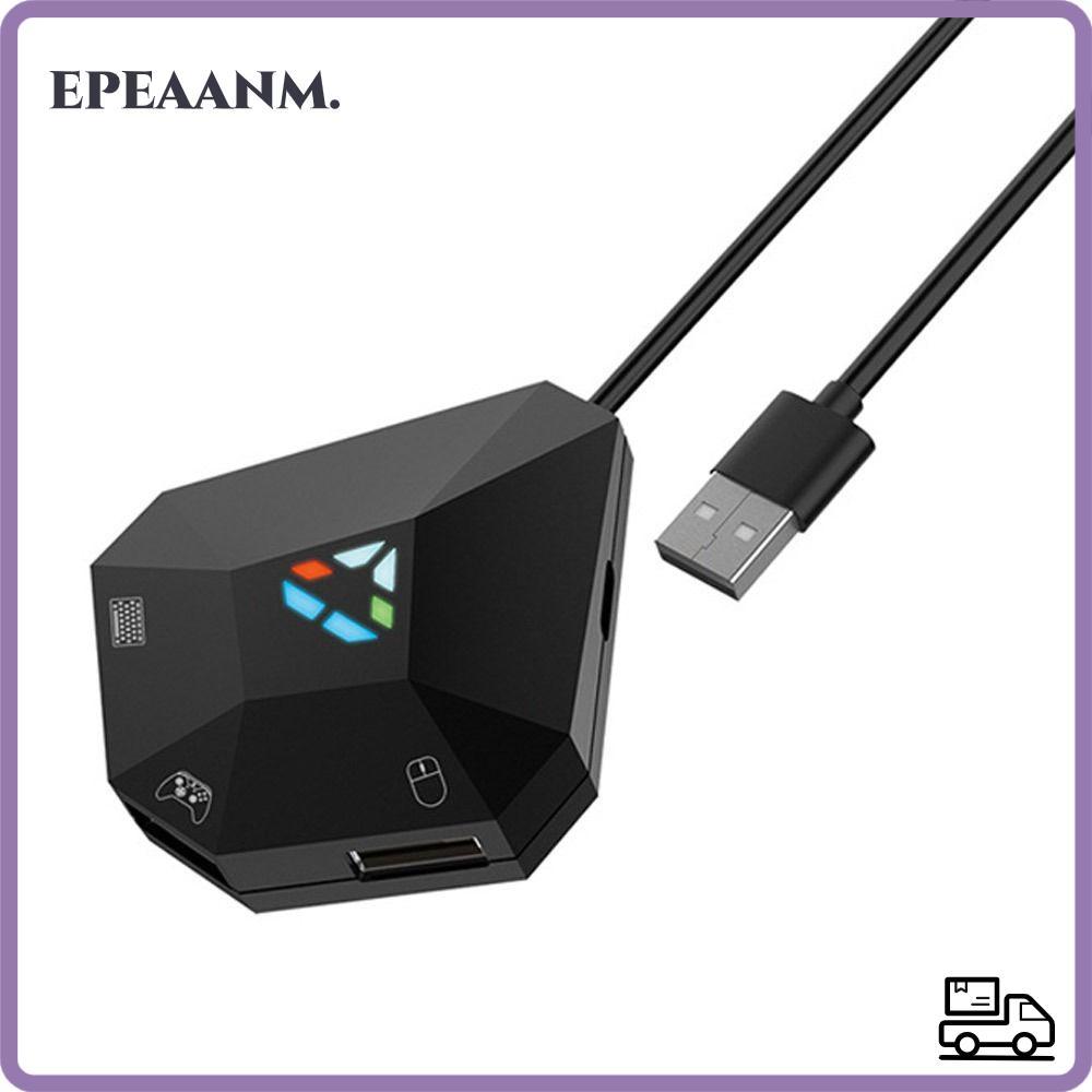 ตัวแปลงเมาส์ EPEAA สําหรับอุปกรณ์เสริมสวิตช์สําหรับการเชื่อมต่อ USB PS4/PS3 สําหรับสวิตช์