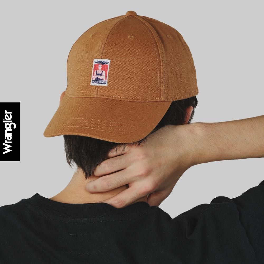 WRANGLER หมวกแก๊ปผู้ชาย / ผู้หญิง คอลเลคชั่น Casey Jones รุ่น WR F125UHATN09 สีน้ำตาล