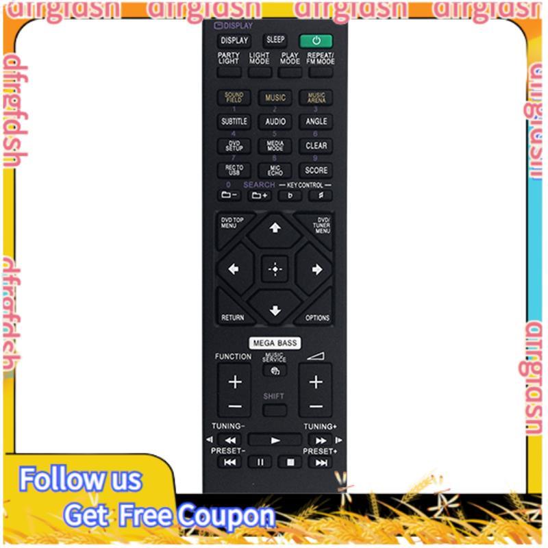 D&FRMT-AM340U รีโมทคอนโทรลเปลี่ยน MHC-V02 MHC-V11 MHC-V77W MHC-V90W SA-V90W MHC-V90DW สเตอริโอระบบเค