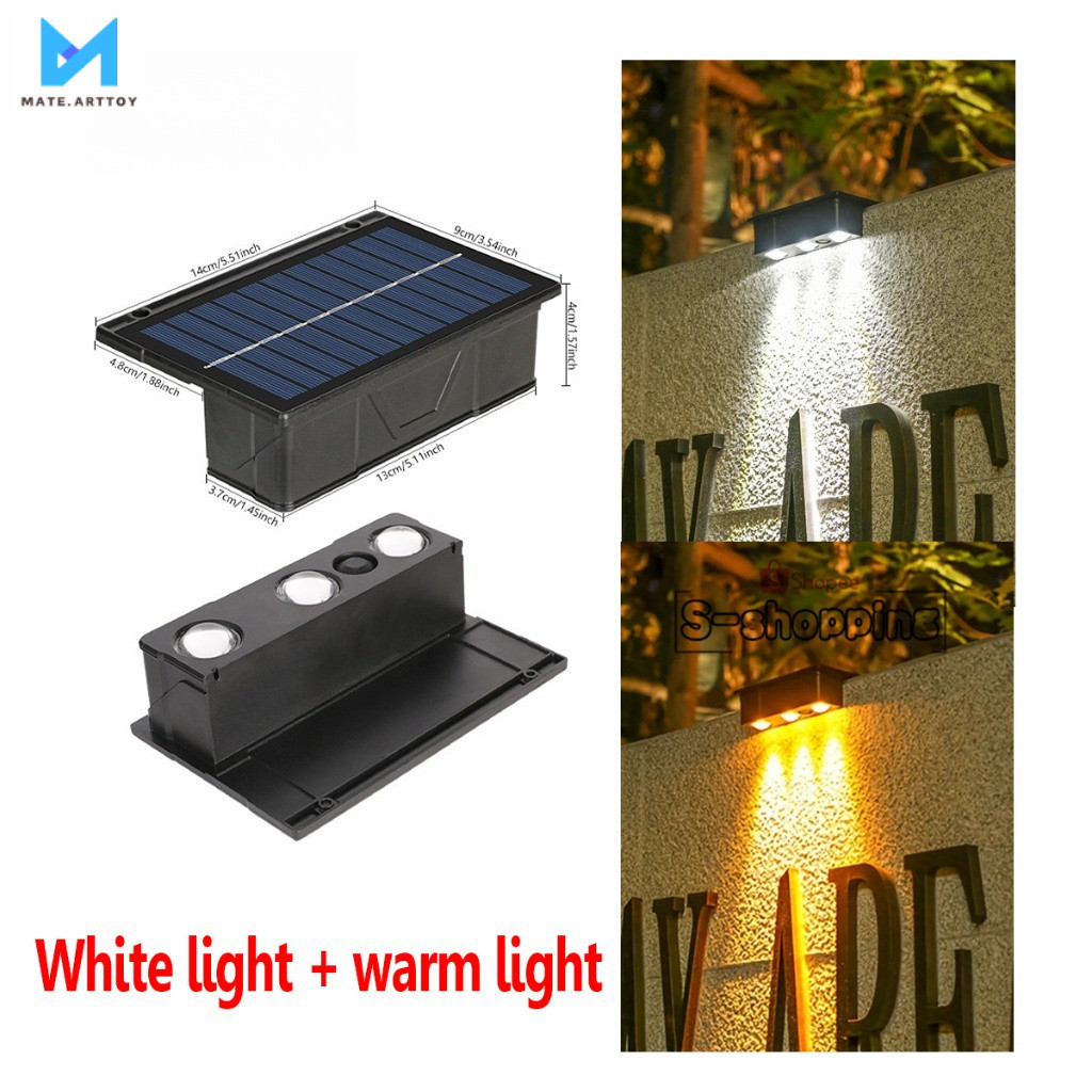 สปอตไลท์ LED พลังงานแสงอาทิตย์ที่สว่างเป็นพิเศษนี้กันน้ำและสามารถติดตั้งบนผนังได้ ทำให้เหมาะสำหรับการใช้งานกลางแจ้