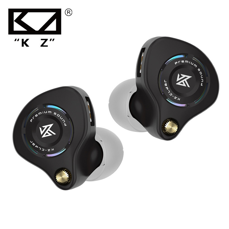 KZ Eldar หูฟังอินเอียร์แบบมีสายไดรเวอร์แบบไดนามิกแยกเสียงรบกวนหูฟังเบสไฮไฟสําหรับเพลงโทรศัพท์กีฬา