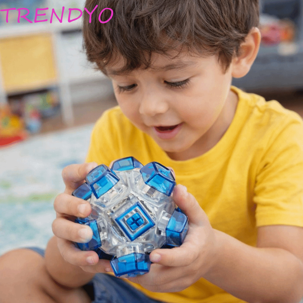 TRENDYO Button Cube Ball Toy, Finger Games Focus Keyboard Key Toy, Keyboard Games Square Shape ทรงกล