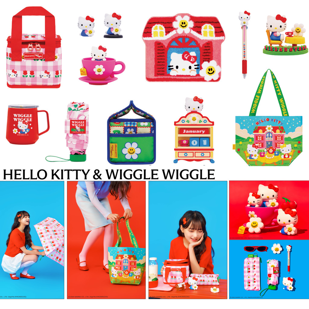 พร้อมส่ง / Hello Kitty x WiggleWiggle (2)