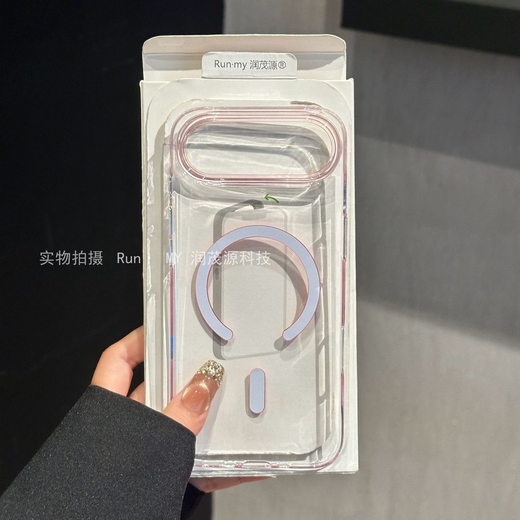 เคสโทรศัพท์สําหรับ Apple air Ice Transparent Magnetic iPhoneair Premium Transparent 17AIR Hard Case