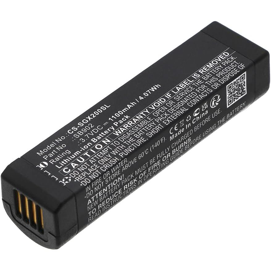 ลําโพงเปลี่ยนแบตเตอรี่แบบชาร์จไฟได้สําหรับ SHURE GLXD1 GLXD2 SB902 SB902A