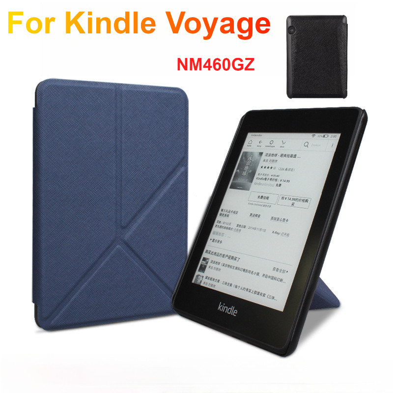 Flip Thin Smart Casing สําหรับ Kindle voyage NM460GZ Case VOYAGE 1499 KV 2014 ฝาครอบ E-book Case Mul