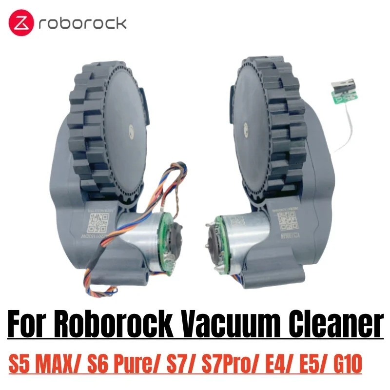 Original เดินล้อสําหรับ Roborock S5 Max/ S6 Pure/ S6 MaxV/ E4/ E5/ G10/ S7/ S7 Pro เครื่องดูดฝุ่นอุป