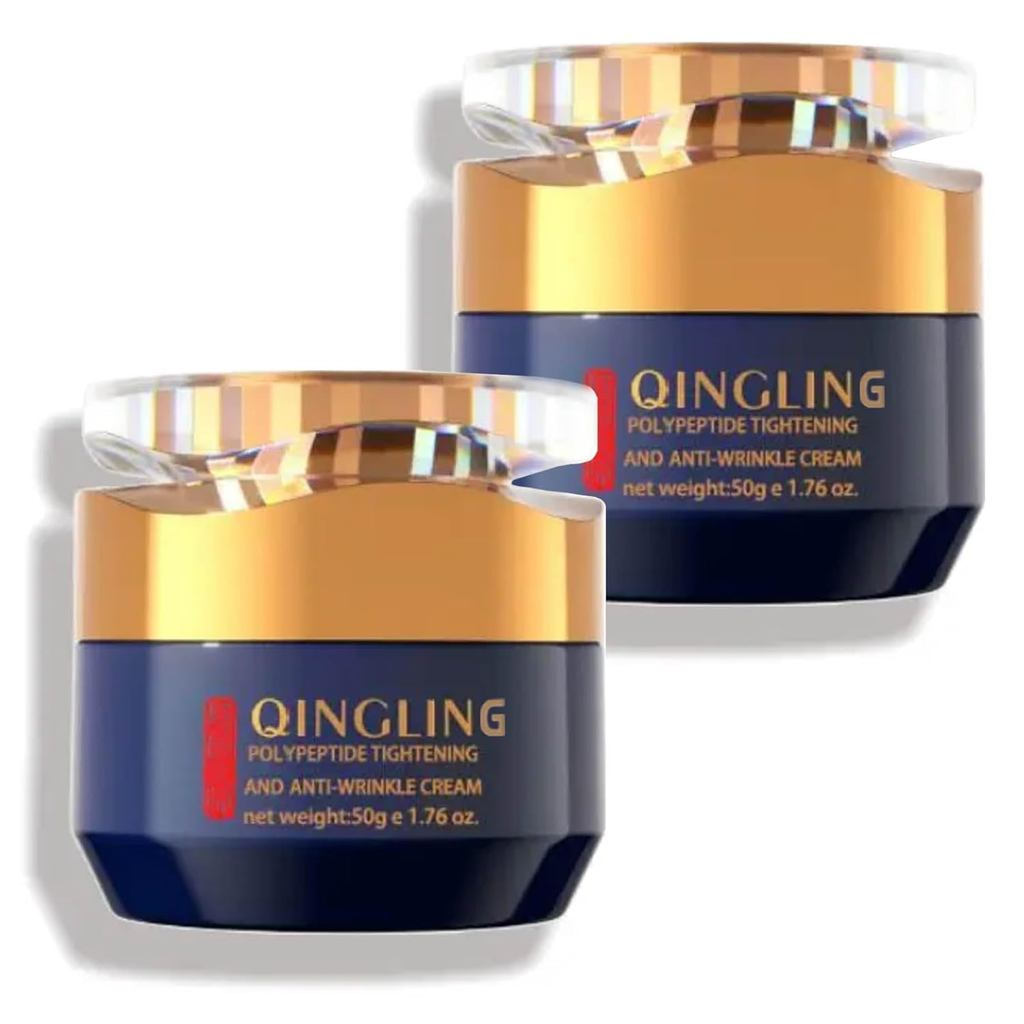 Qingling Face Cream,Qingling Wrinkle Removal Cream,Qingling Crema Para Arrugas,olypeptide Tightening