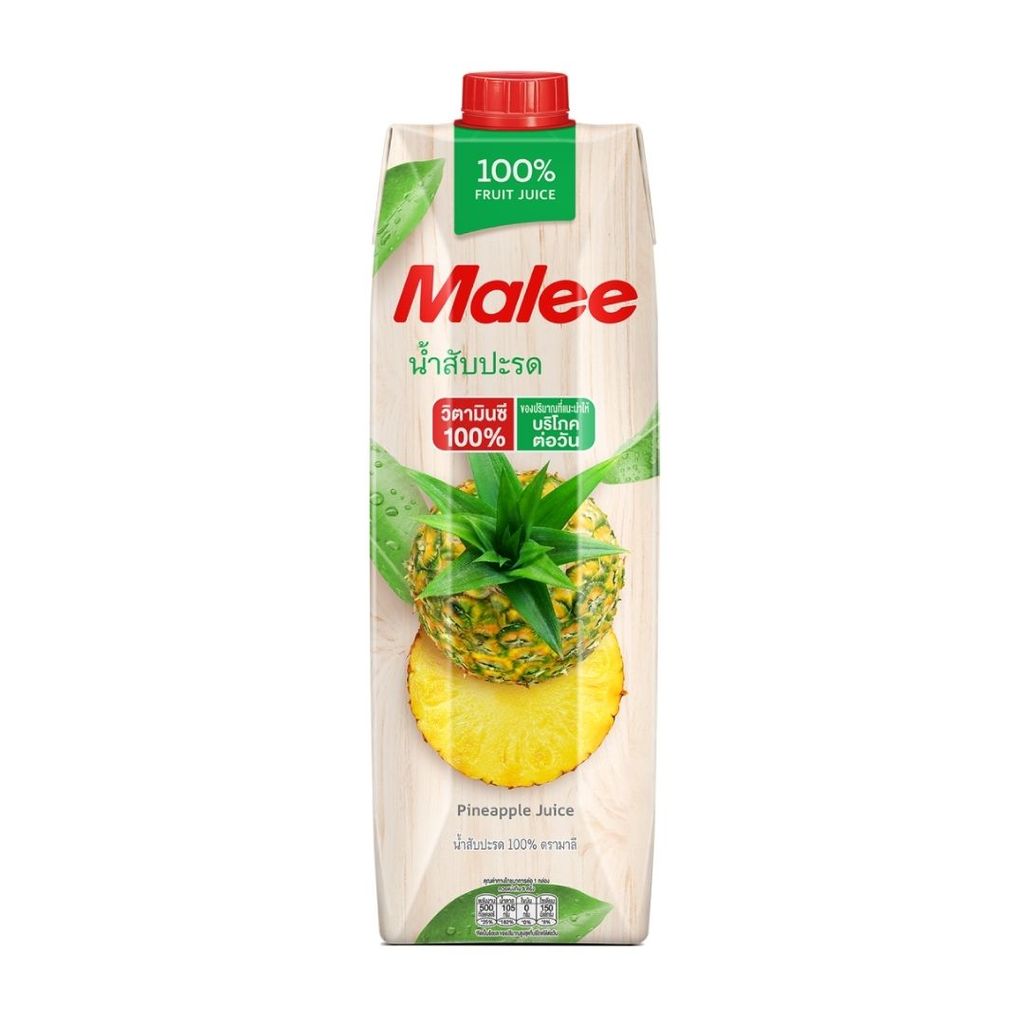 มาลี พรีเมียม น้ำสับปะรด (Malee Pineapple Juice 1ltr.)