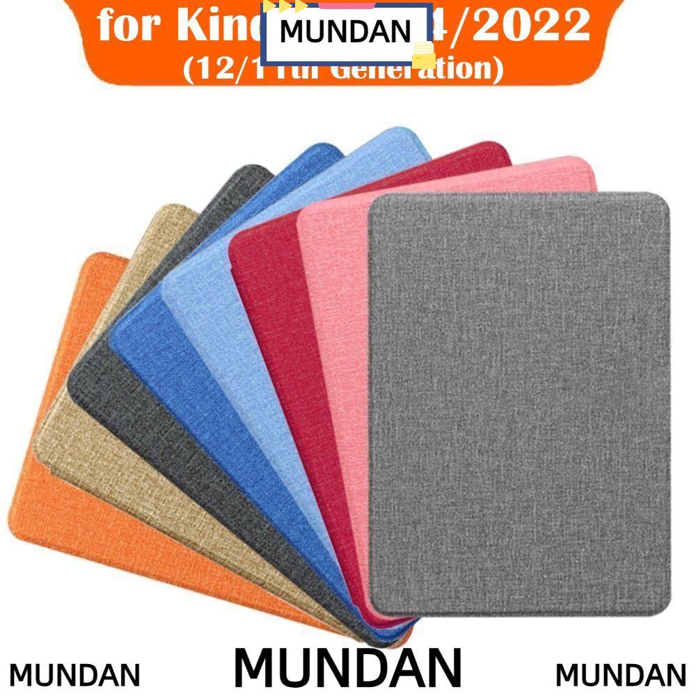 MUNDAN C2V2L3 Folio Cover, Anti Scratch Leather 6 นิ้ว e-Reader, Auto Sleep/Wake Ultra Slim เคสกันกร