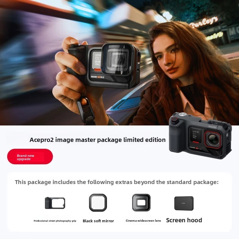 Insta360 Ace Pro 2 Video Master Package กล้องแอคชั่นแคม 8K เลนส์ Leica thumbnail 4