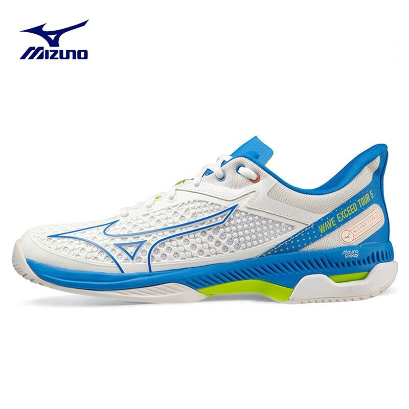 MIZUNO WAVE EXCEED TOUR 5 รองเท้าเทนนิสผู้ใหญ่ Championship ระดับ X ทนทาน+ ™   เทคโนโลยี Wave Impact