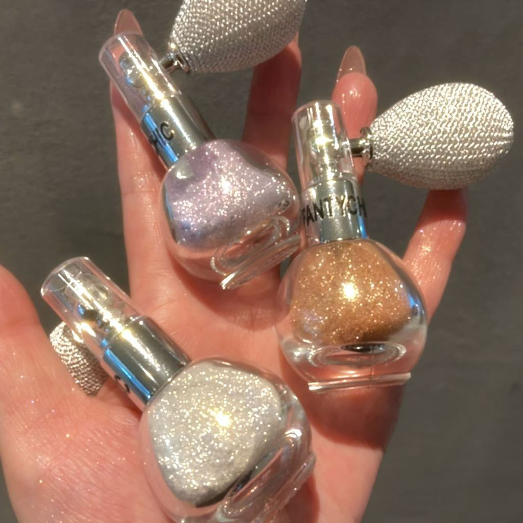 TQ~Galaxy fine glitter spray highlighter airbag glitter powder, sparkling glitter spray for brides, 